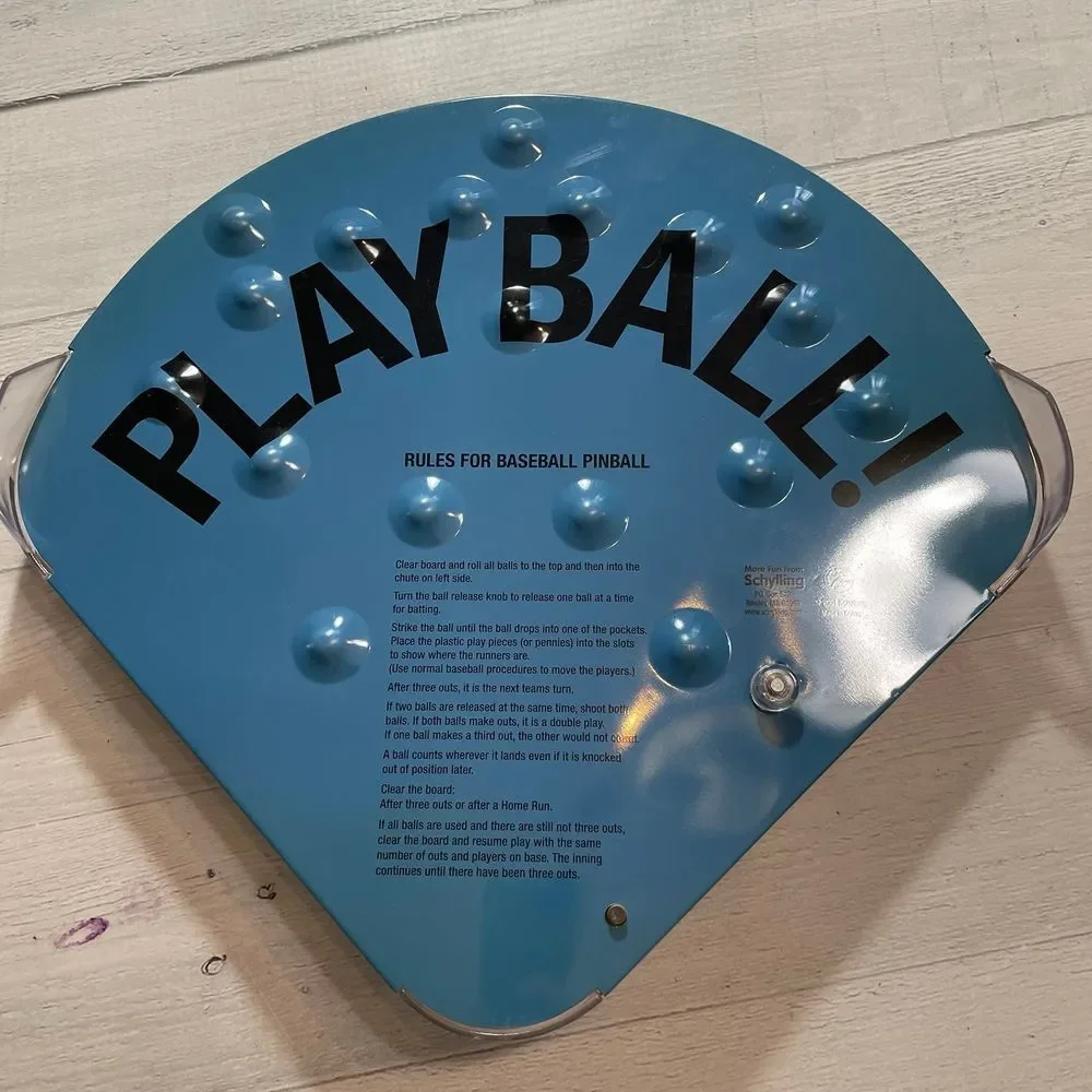 Schylling pinball baseball game‎
